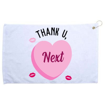 Thank You Next Anti Valentine Cute Candy Heart Grommeted Golf Towel