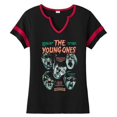 The Young Ones Ladies Halftime Notch Neck Tee