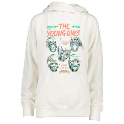 The Young Ones Womens Funnel Neck Pullover Hood