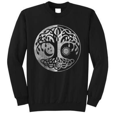 Tree Yggdrasil Of Life Viking Norway Runes Symbol Norse Rune  Sweatshirt