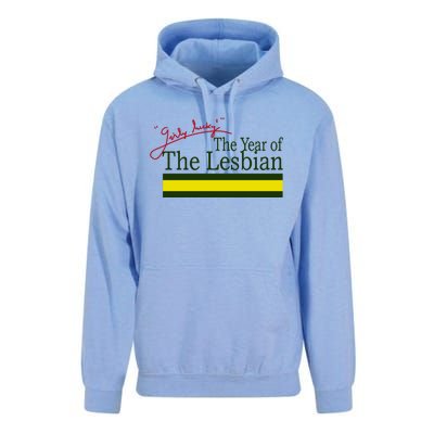 The Year Of The Lesbian Girly Lucky Unisex Surf Hoodie