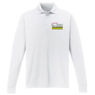 The Year Of The Lesbian Girly Lucky Performance Long Sleeve Polo