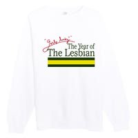 The Year Of The Lesbian Girly Lucky Premium Crewneck Sweatshirt