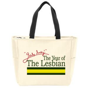 The Year Of The Lesbian Zip Tote Bag