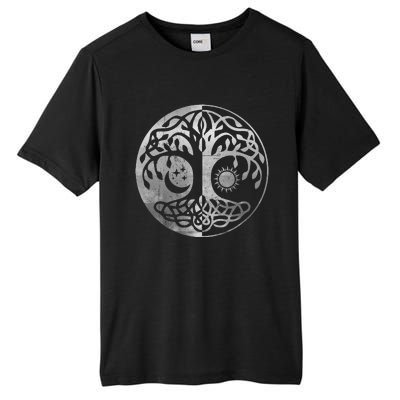 Tree Yggdrasil Of Life Viking Norway Runes Symbol Norse Rune Tall Fusion ChromaSoft Performance T-Shirt