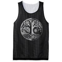 Tree Yggdrasil Of Life Viking Norway Runes Symbol Norse Rune Mesh Reversible Basketball Jersey Tank