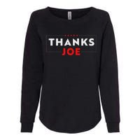 Thank You President Thank You Joe Biden Thanks Joe Womens California Wash Sweatshirt