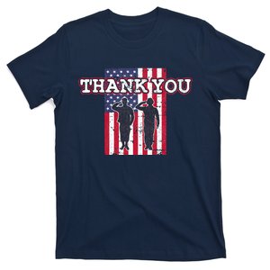 Thank You Patriotic Veteran Memorial Day T-Shirt