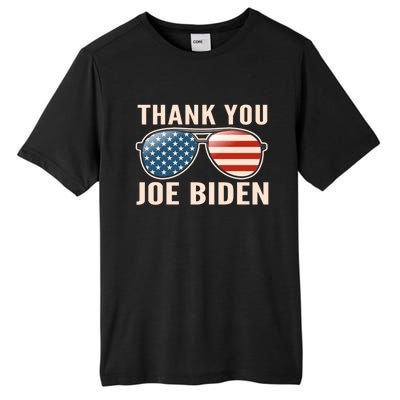 Thank You President Thank You Joe Biden Tall Fusion ChromaSoft Performance T-Shirt