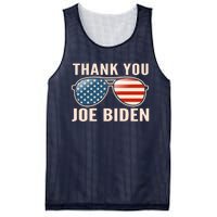 Thank You President Thank You Joe Biden Mesh Reversible Basketball Jersey Tank