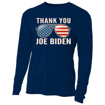 Thank You President Thank You Joe Biden Cooling Performance Long Sleeve Crew