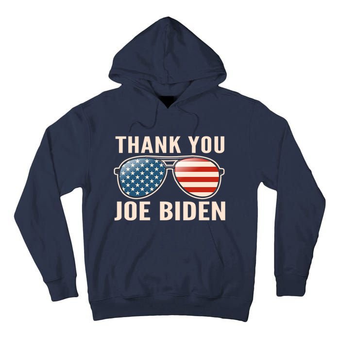 Thank You President Thank You Joe Biden Tall Hoodie