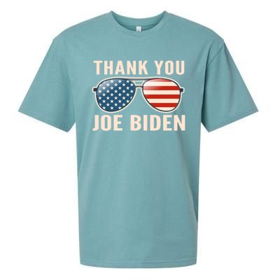 Thank You President Thank You Joe Biden Sueded Cloud Jersey T-Shirt