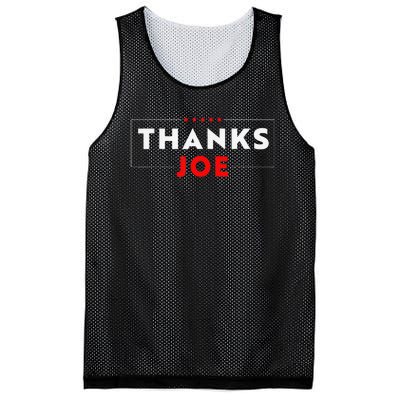 Thank You President Thank You Joe Biden Thanks Joe Mesh Reversible Basketball Jersey Tank