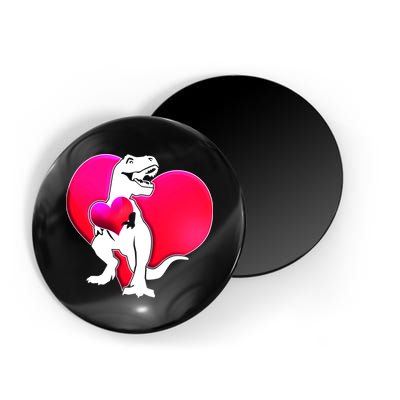 Tyrannosaurus Rex Valentine Heart Dinosaur  Magnet