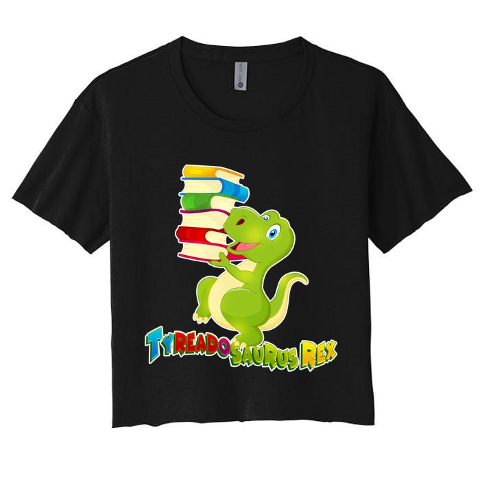 Tyreadosaurus Rex Women's Crop Top Tee