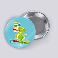 Tyreadosaurus Rex Button
