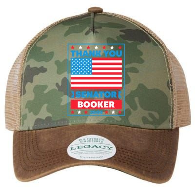 Thank You Senator Cory Booker 25 Hours And 5 Minutes Legacy Tie Dye Trucker Hat
