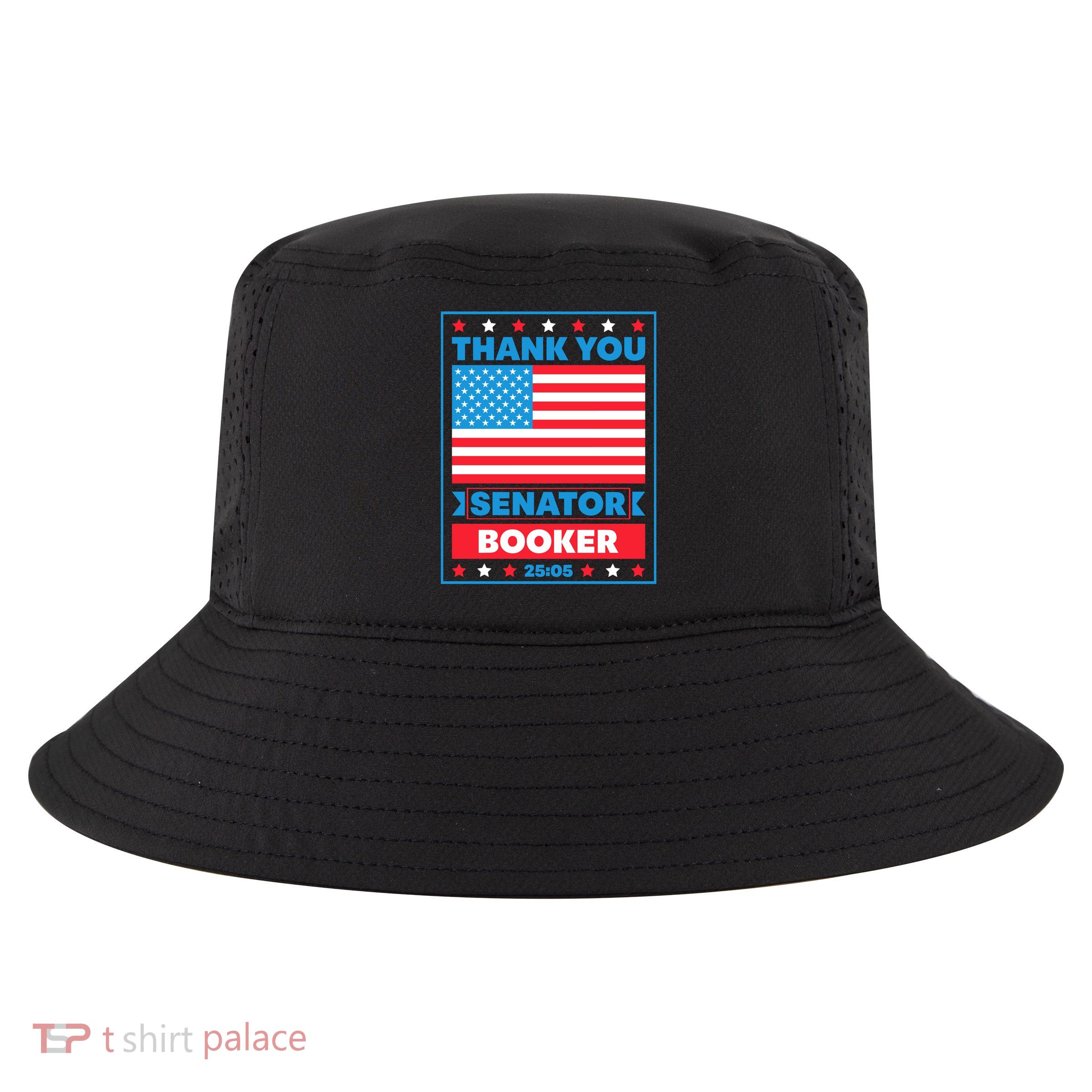 Thank You Senator Cory Booker 25 Hours And 5 Minutes Cool Comfort Performance Bucket Hat