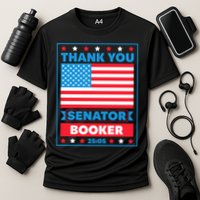 Thank You Senator Cory Booker 25 Hours And 5 Minutes Performance Shirt