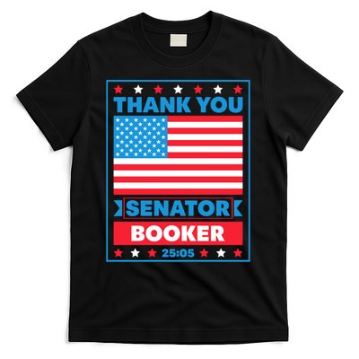 Thank You Senator Cory Booker 25 Hours And 5 Minutes T-Shirt