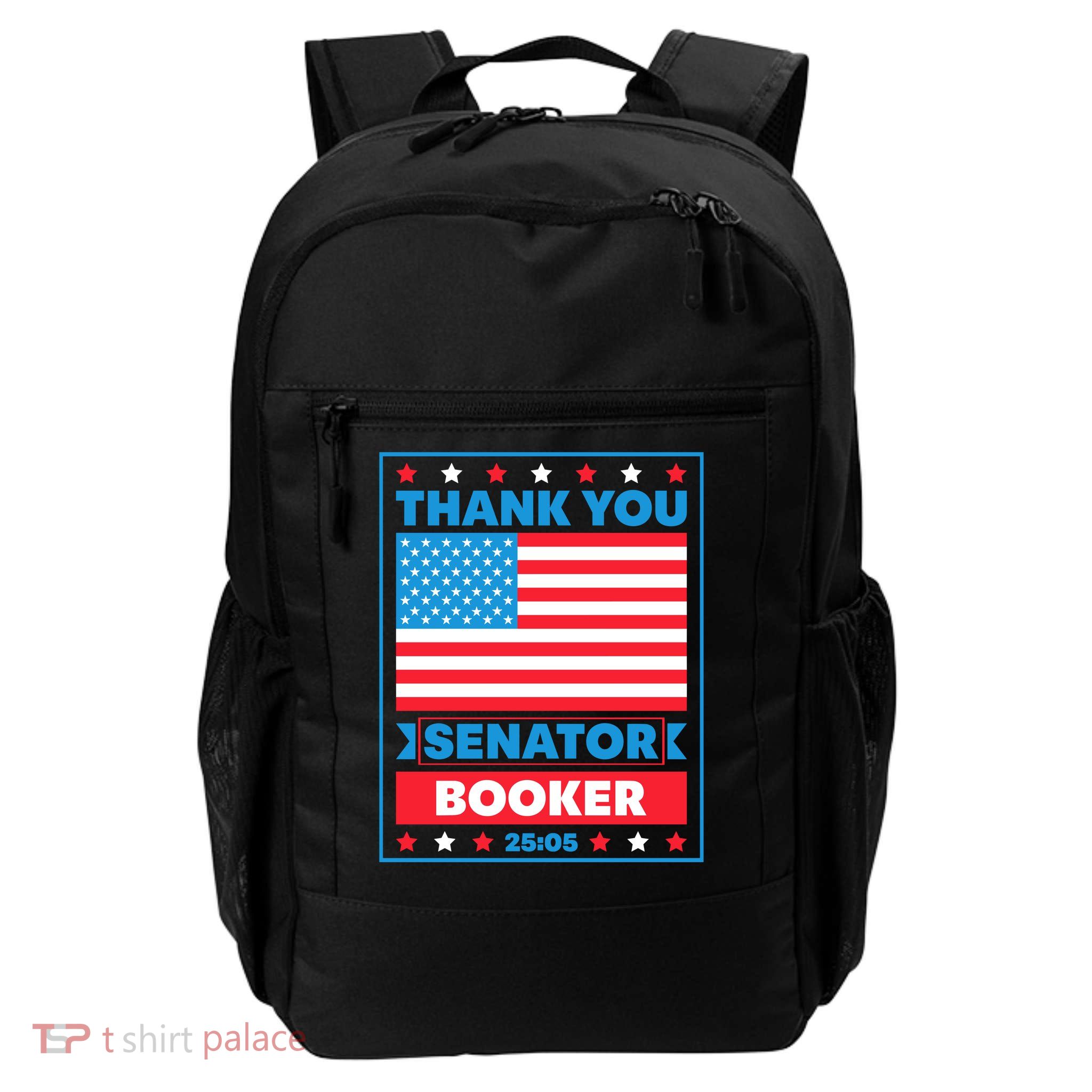 Thank You Senator Cory Booker 25 Hours And 5 Minutes Backpack