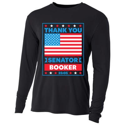 Thank You Senator Cory Booker 25 Hours And 5 Minutes Cooling Performance Long Sleeve Crew