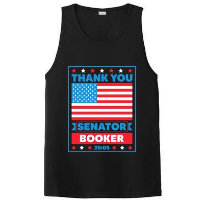 Thank You Senator Cory Booker 25 Hours And 5 Minutes PosiCharge Competitor Tank