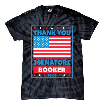 Thank You Senator Cory Booker 25 Hours And 5 Minutes Tie-Dye T-Shirt