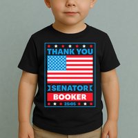 Thank You Senator Cory Booker 25 Hours And 5 Minutes Toddler T-Shirt