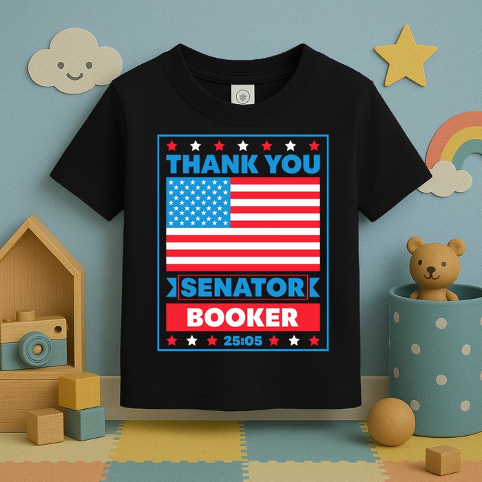 Thank You Senator Cory Booker 25 Hours And 5 Minutes Toddler T-Shirt
