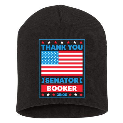 Thank You Senator Cory Booker 25 Hours And 5 Minutes Short Acrylic Beanie
