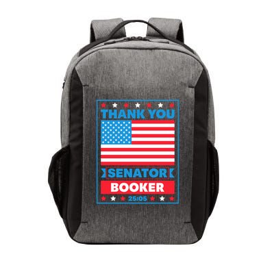 Thank You Senator Cory Booker 25 Hours And 5 Minutes Vector Backpack
