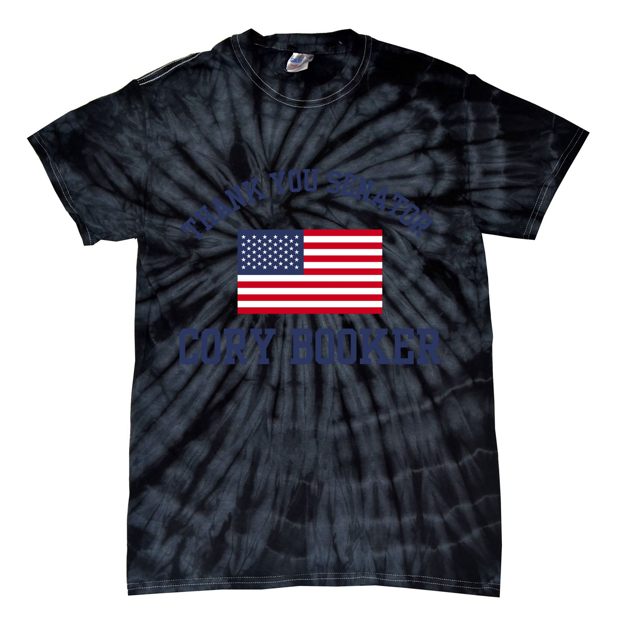 Thank You Senator Cory Booker Tie-Dye T-Shirt
