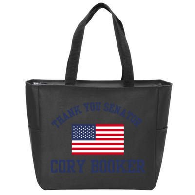 Thank You Senator Cory Booker Zip Tote Bag