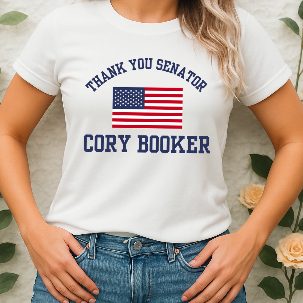 Thank You Senator Cory Booker Womens T-Shirt