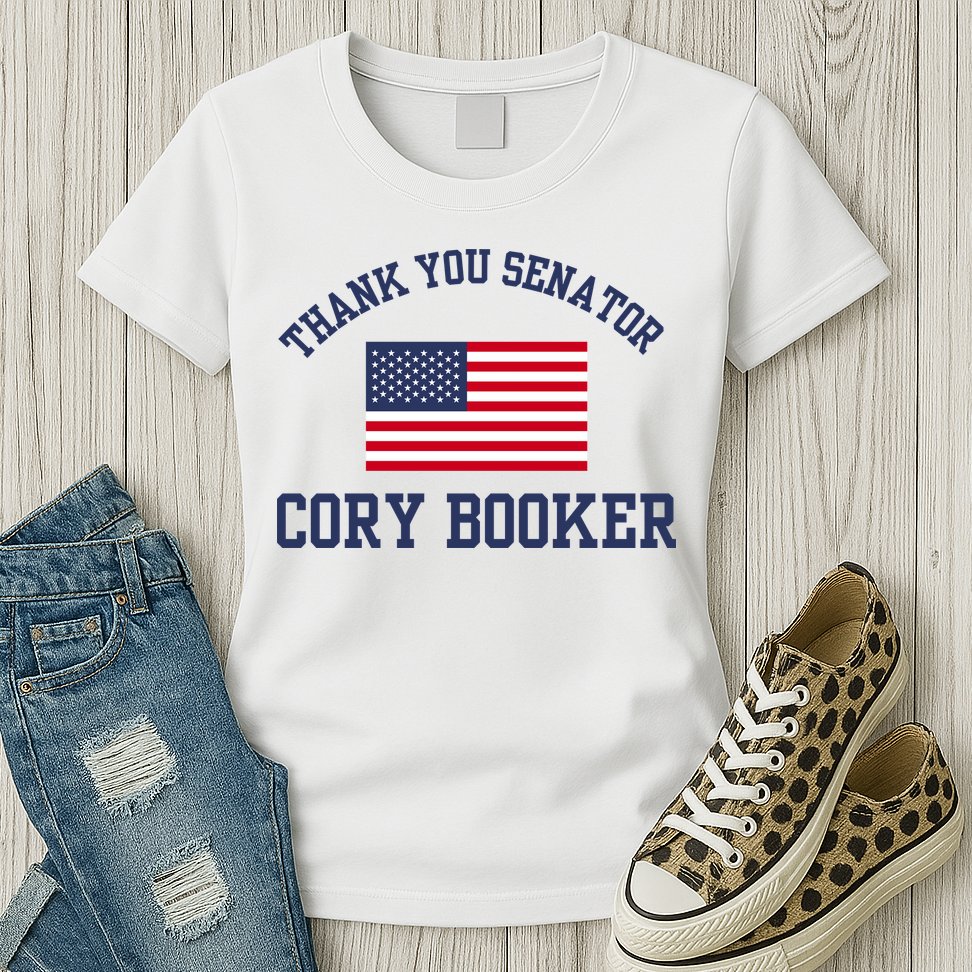 Thank You Senator Cory Booker Womens T-Shirt