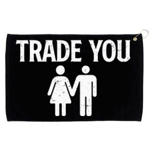 Trade You Swinger Wife Husband Swapping Swinging Lifestyle Grommeted Golf Towel