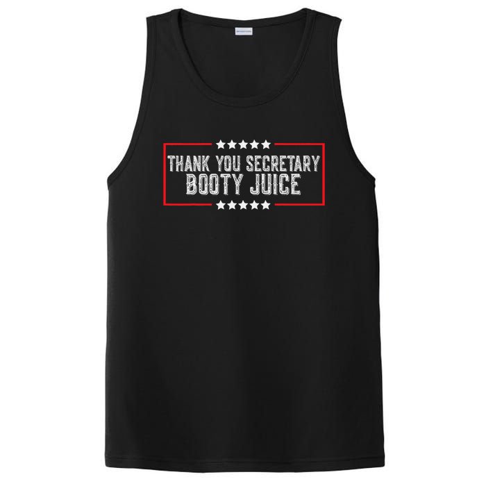 Thank You Secretary Booty Juice Funny Biden PosiCharge Competitor Tank