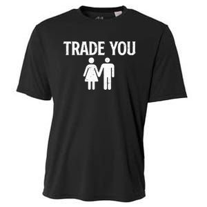 Trade You Swinger Wife Husband Swapping Swinging Lifestyle Cooling Performance Crew T-Shirt