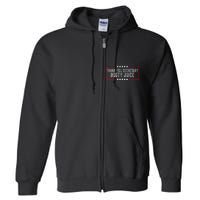 Thank You Secretary Booty Juice Funny Biden Full Zip Hoodie