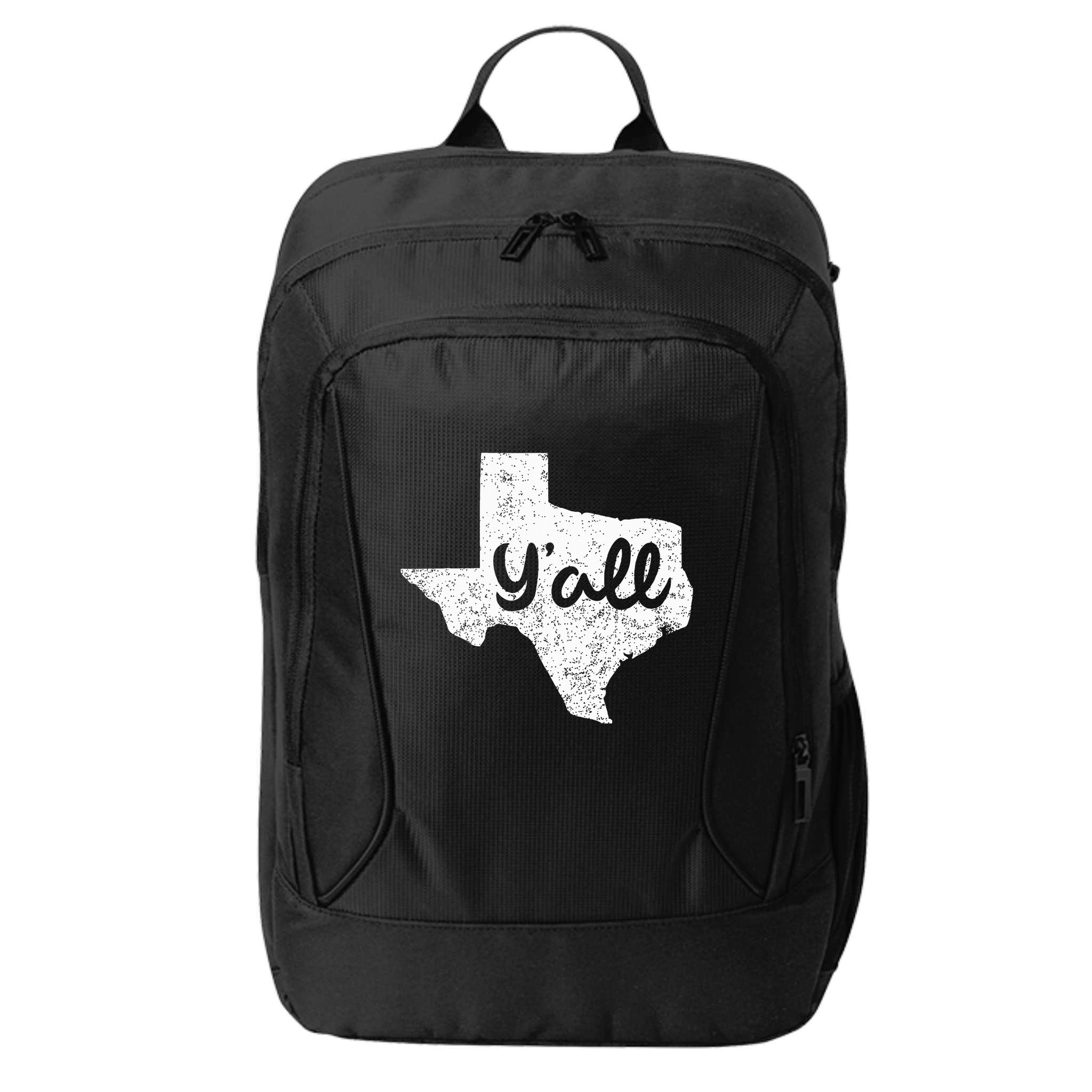 Texas YAll Southern Saying Proud Texan Quote City Backpack
