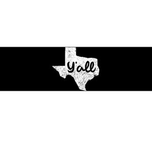 Texas YAll Southern Saying Proud Texan Quote Bumper Sticker