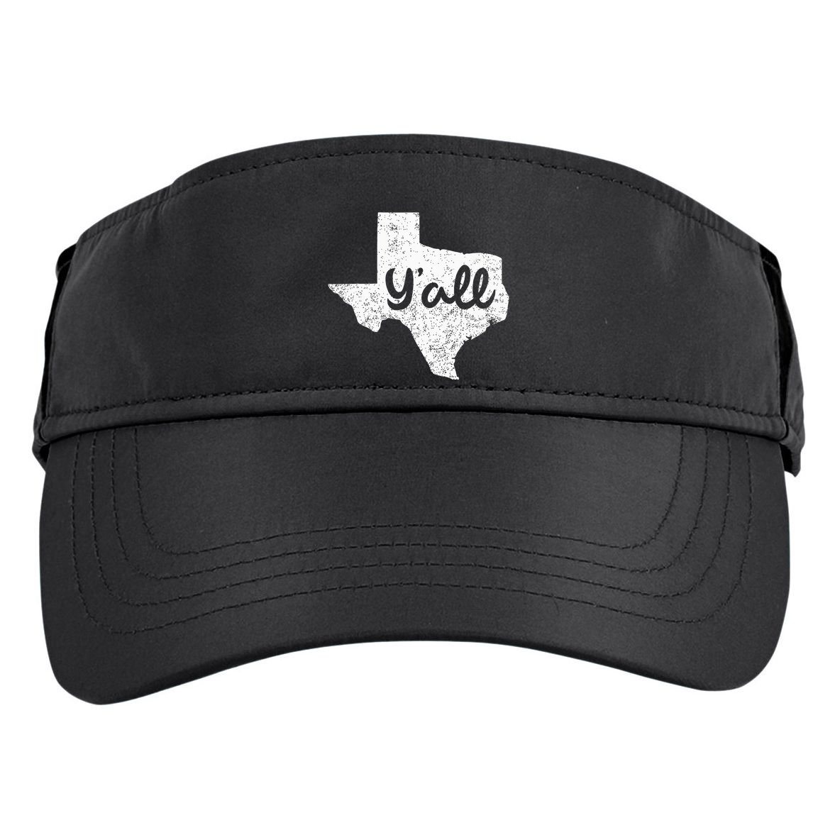 Texas YAll Southern Saying Proud Texan Quote Adult Drive Performance Visor