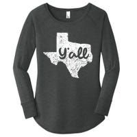 Texas YAll Southern Saying Proud Texan Quote Women's Perfect Tri Tunic Long Sleeve Shirt