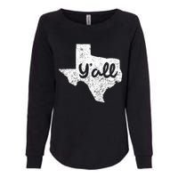 Texas YAll Southern Saying Proud Texan Quote Womens California Wash Sweatshirt