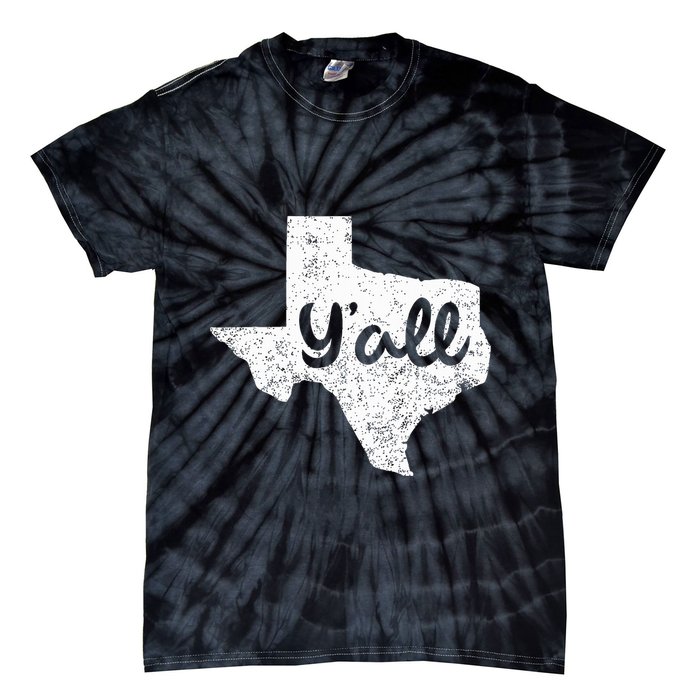 Texas YAll Southern Saying Proud Texan Quote Tie-Dye T-Shirt