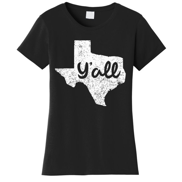 Texas YAll Southern Saying Proud Texan Quote Women's T-Shirt