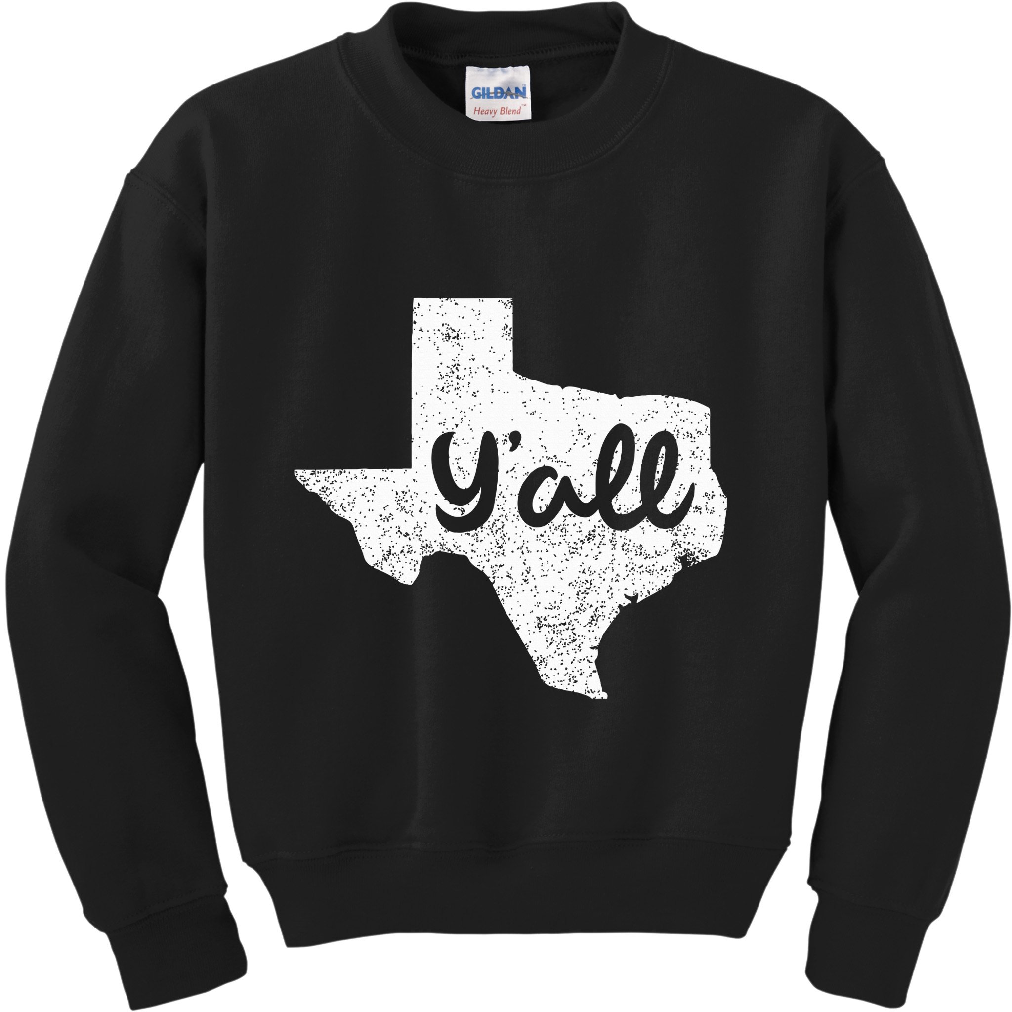 Texas YAll Southern Saying Proud Texan Quote Kids Sweatshirt