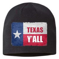 Texas YAll State Of Texas Flag Sustainable Beanie